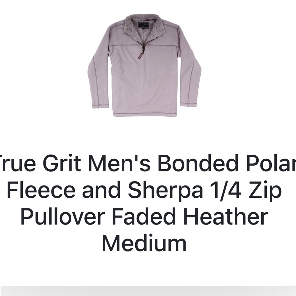 True Grit Bonded Polar FLC & Sherpa 1/4